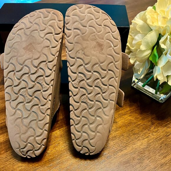 Unisex Birkenstock Arizona Stealth Buckle Sandals Slides Women's 9 Men's 7 - Picture 7 of 7